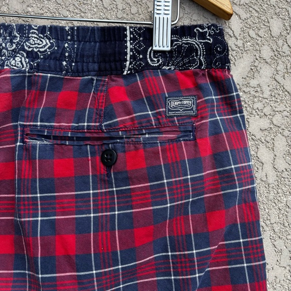 Ralph Lauren Denim & Supply Men’s Plaid Shorts Size Large Cotton Preppy - Picture 6 of 8